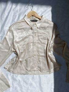 Zara Satin Shirt 🍨🍦