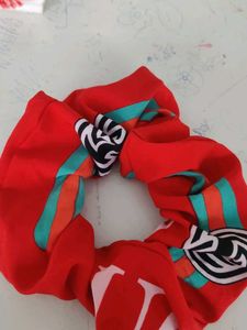 Cute Red Scrunchie