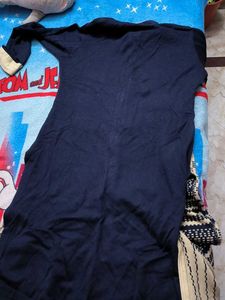 Patterned Knit Cardigan kurti with zip xxl size