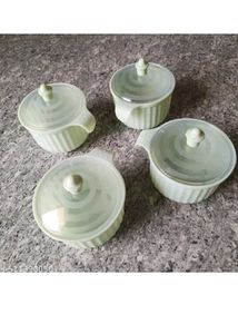 Green Condiment Set
