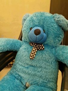 Giant Blue Teddy Bear