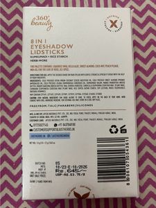 Just Herbs 8 in 1 Eyeshadow Lidsticks