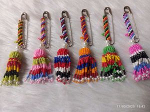 Moti Work Saree Pin