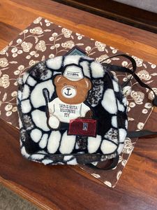 Teddy Bear Faux Fur Backpack For Kids