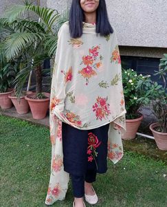 Black Suit Set With Beautiful Dupatta