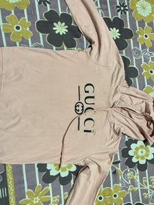 Gucci Inspired Pink Hoodie