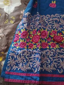 Floral Embroidered Kurta