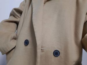 Wool Blend Korean Fashion Overcoat Women