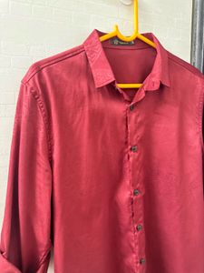 Red Versace Shirt