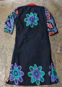 Batik Printed Cotton Kurta Set