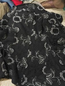Floral Print Coat