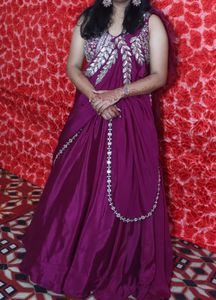 Heavy Flare Lehenga Choli With Attatched Cancan