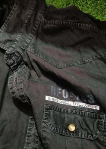 Black Denim Shirt