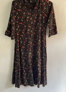 Floral Print Midi Dress