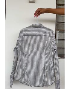 Striped Button-Down Shirt