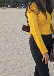 Ribbed Mustard Yellow Sweater