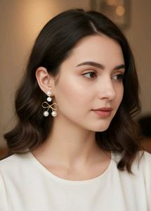 Pearl Earring Set
