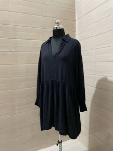 H&M Pintresty Black Shirt Dress