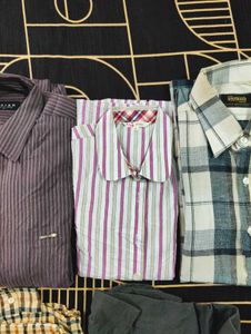 Men 5 Branded Shirts Combo