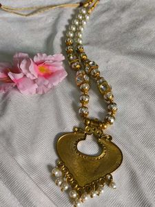 Pearl &amp; Gold Necklace