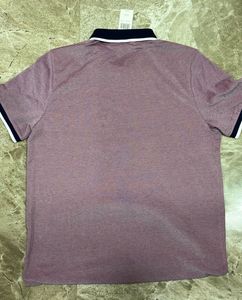 Michael Kors Striped Polo Shirt