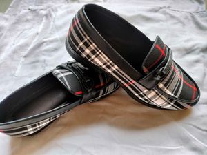 Plaid Loafers