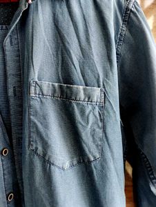 Rough Look Denim Shirt