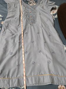 Kurti Pant Set with Dupatta