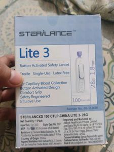 Sterilance Sterile  lancet For diabetics Abbot