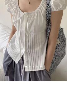 Savana Puff Cap Sleeve top