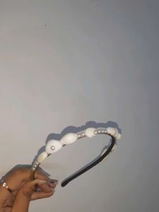 HANDMADE SEASHELL PEARL HAIRBAND