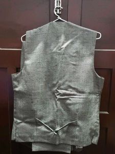 Vintage Gray Wool Men&#39;s Full Suit