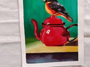 Bird Still Life Painting (Sheet)