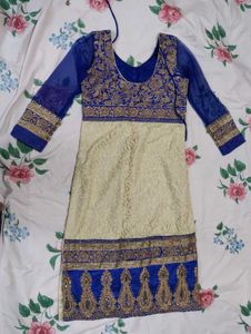 Heavy Kurta With Hand Working