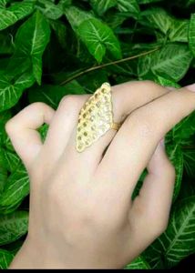 Statement Gold Ring For Women ❤️