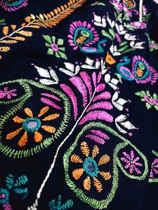 Black Embroidered Lehenga Choli Set