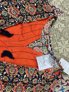 Floral Print Kurta Set