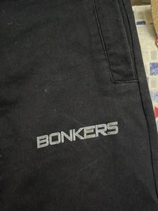 Combo Bonkers Black Cargo Sweatpants And Tshirt