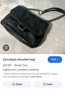 Zara Bag  Black 🖤🖤