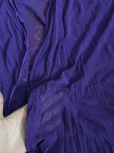 Purple Open Front Cardigan