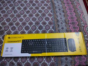 Zebronics Wireless Keyboard And Mouse Combo