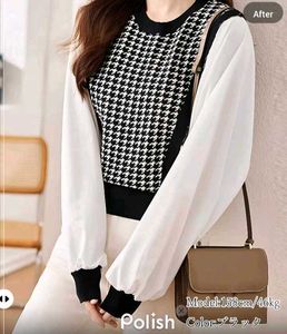 New With Tag Korean Dotted Pullover