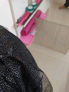 Skirt With Pant Black Partywear