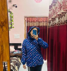 Blue Puffer Jacket