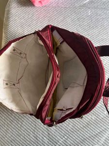 Maroon Handbag