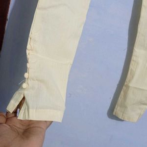 Girls Skinny Cotton Pant