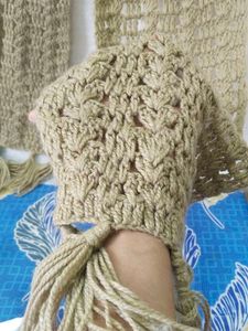 Crochet Knit Scarf