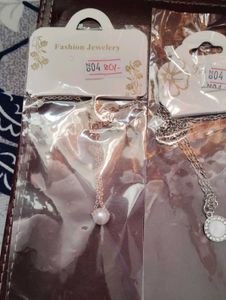 🔥But2Get2Free🔥 Silver Necklace Set