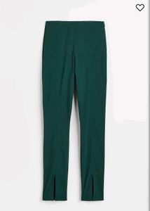 H&M Green Formal Straight-leg Trousers