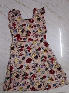 Floral Fit &amp; Flare Dress
